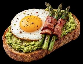 Fried Egg & Asparagus