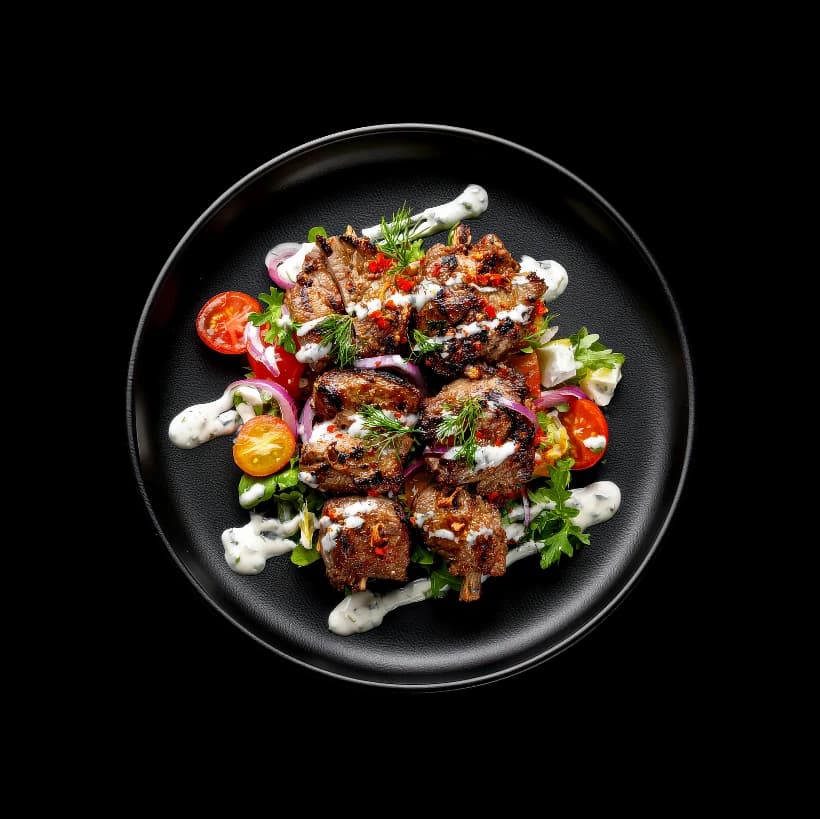Signature dish at OLIO Didsbury